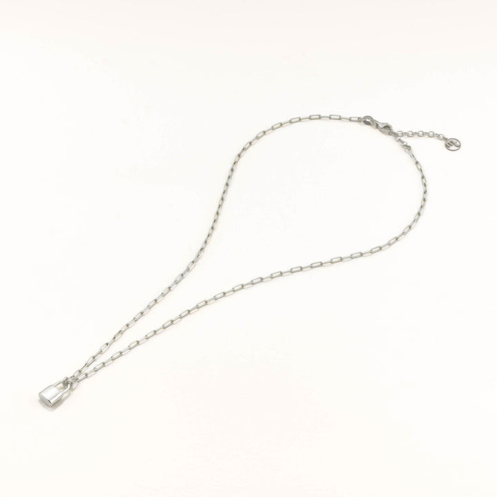 Kilit Kolye gümüş